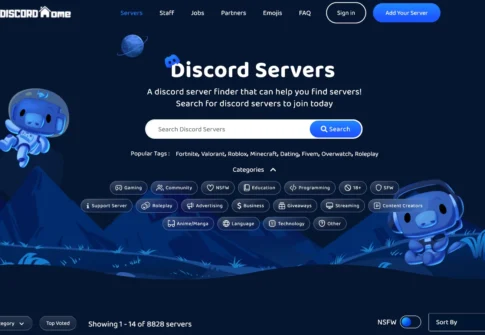 Top-Discord-Servers-Discord-Home